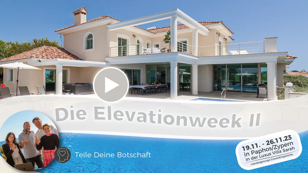 Elevation-Week 2 – Beitragsbild