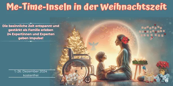 Me-Time-Inseln in der Weihnachtszeit – Kongressmotiv