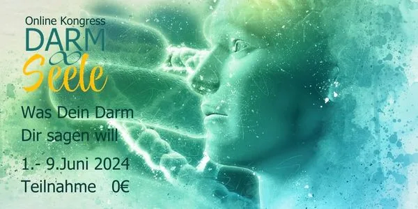 Online-Kongress Darm & Seele – Wenn Dein Darm Dir helfen will – Kongressmotiv