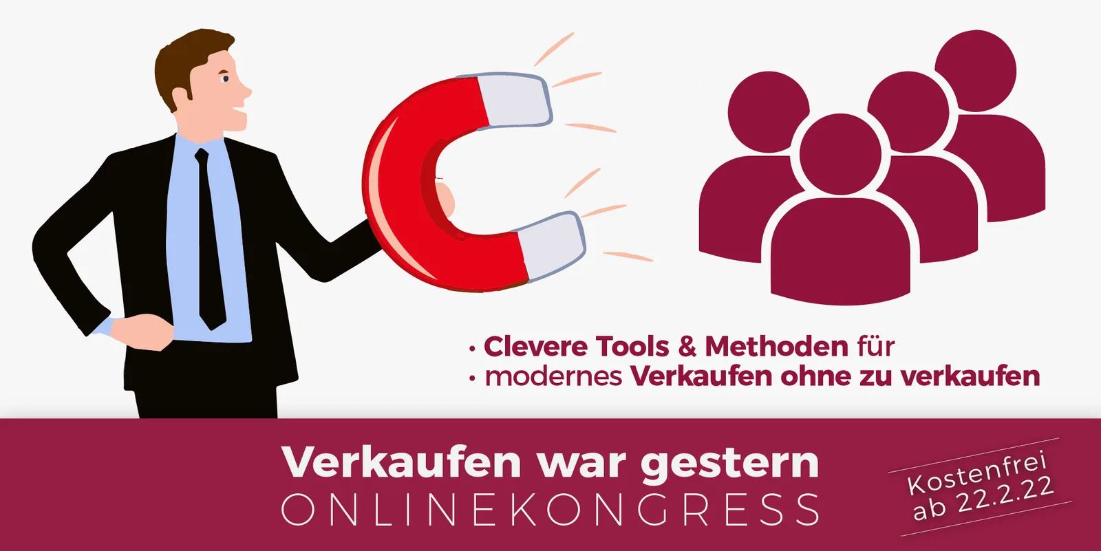 Verkaufen-war-gestern-Kongress – Kongressmotiv