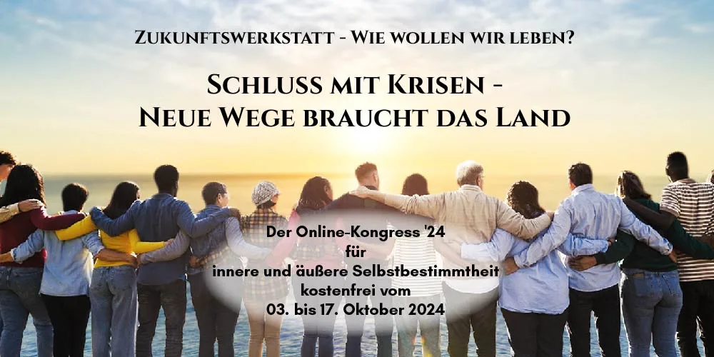 Schluss mit Krisen – Neue Wege braucht das Land – Kongressmotiv