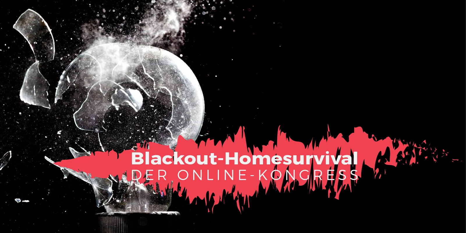Blackout-Homesurvival Online-Kongress – Kongressmotiv