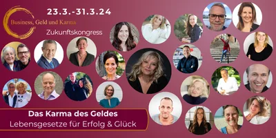 Business Geld und Karma – Zukunftskongress – Kongressmotiv