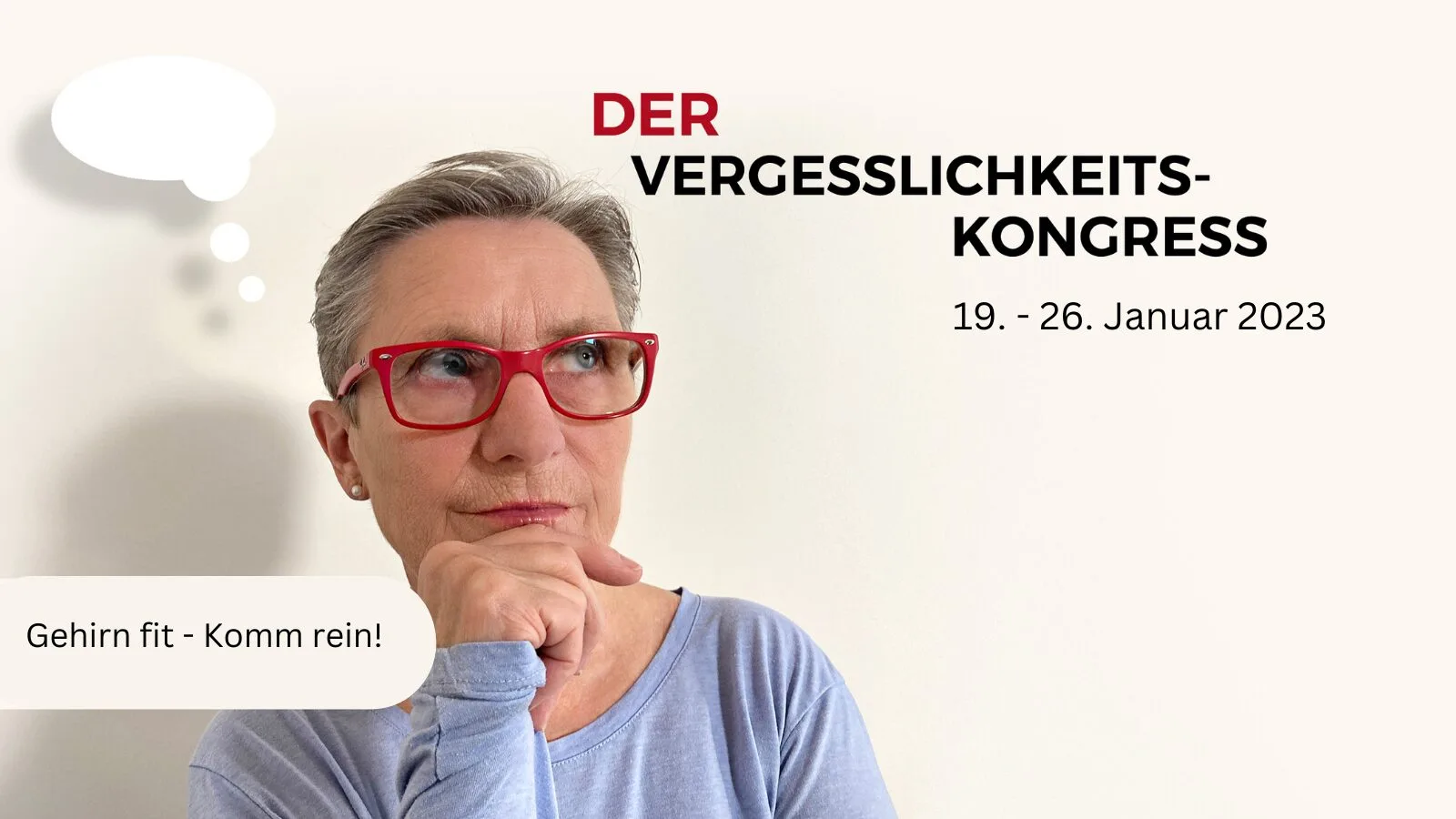 DER Vergesslichkeits-Kongress – Kongressmotiv