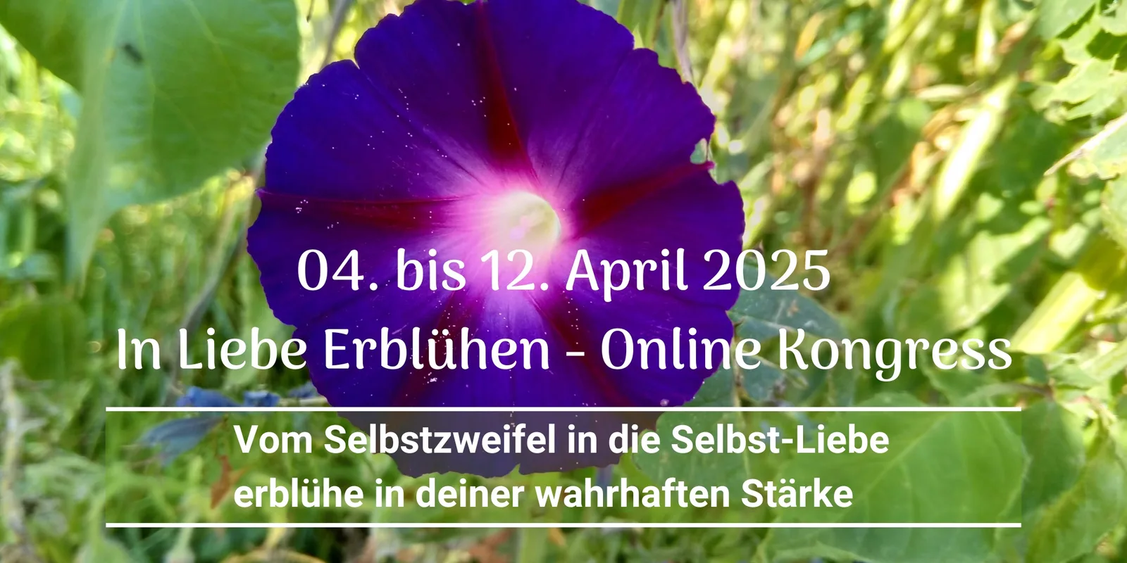 In Liebe Erblühen – Kongressmotiv