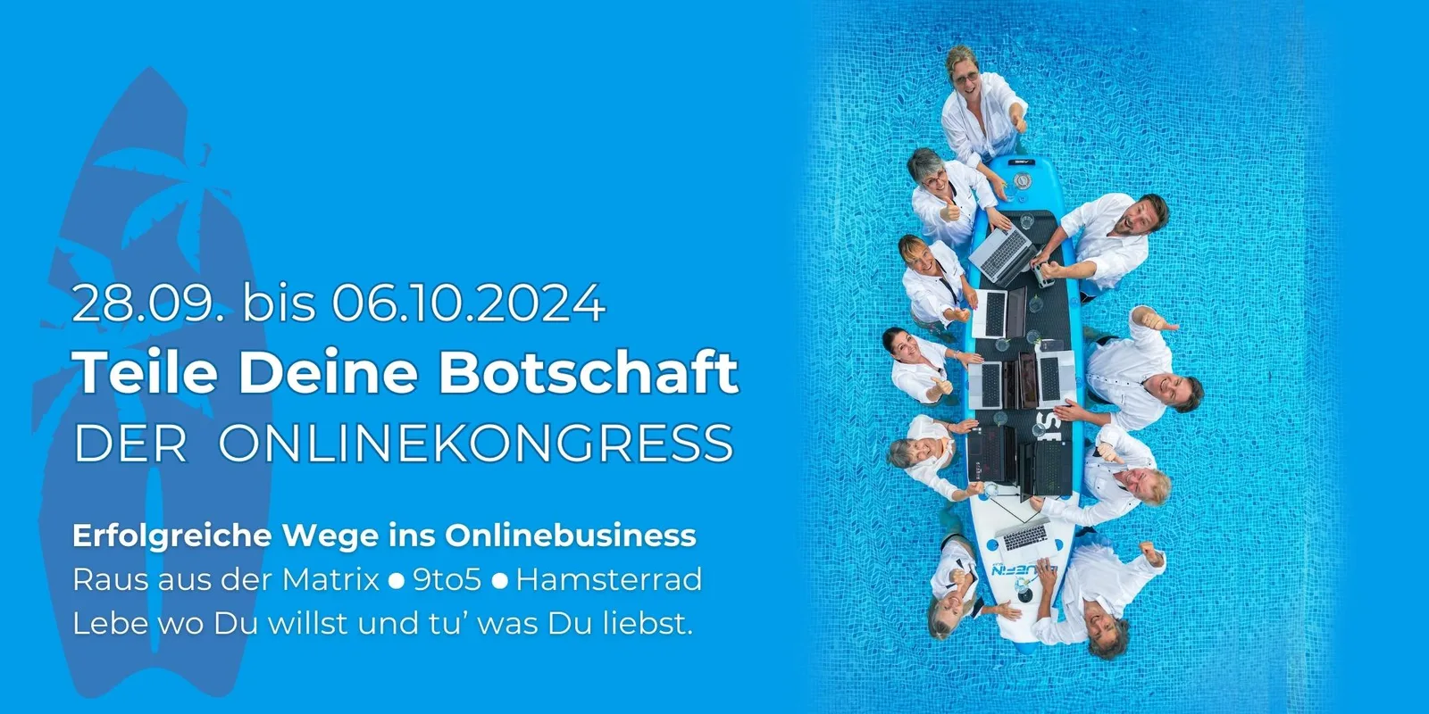 Teile deine Botschaft – Kongressmotiv