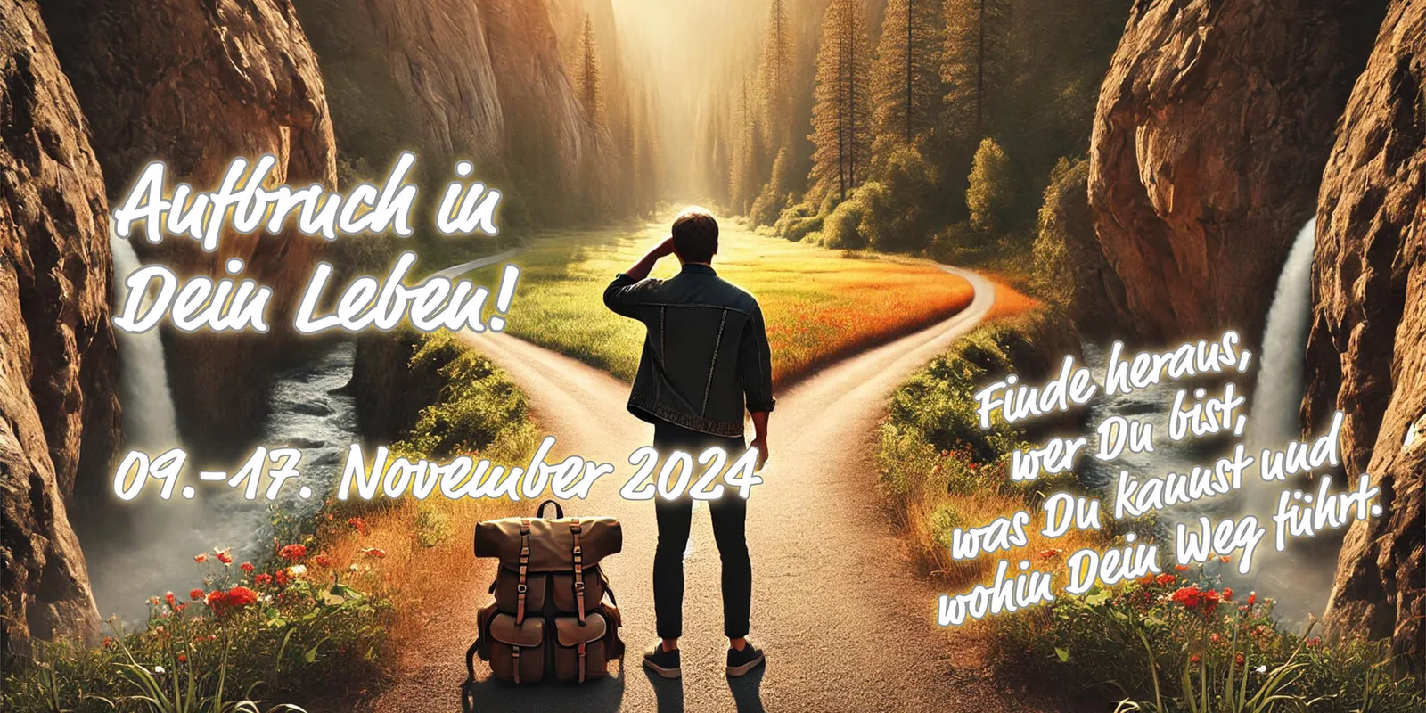 „Aufbruch in dein Leben“ – Starte jetzt in deine berufliche Freiheit! – Kongressmotiv