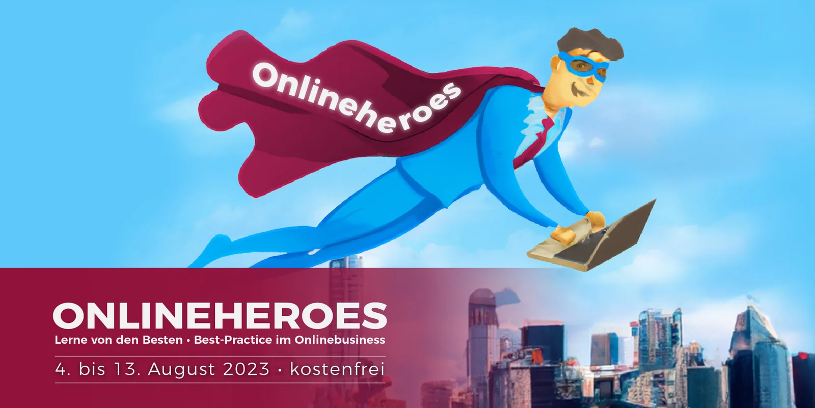 Die Onlineheroes – Kongressmotiv