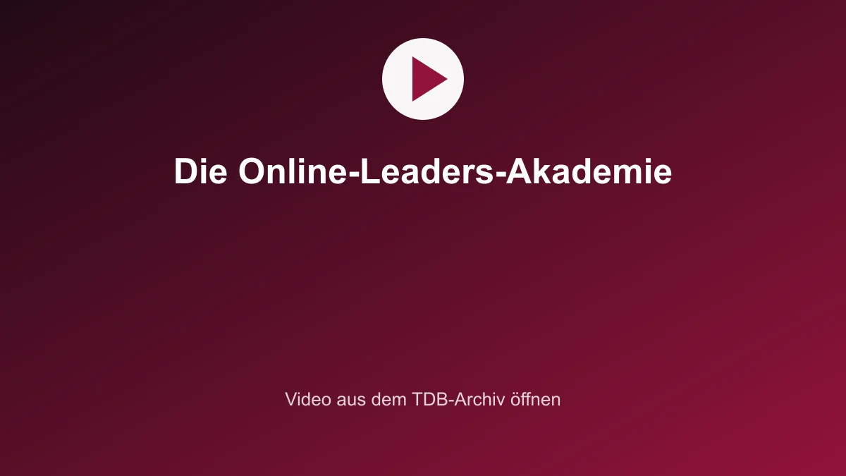 Video zu Die Online-Leaders-Akademie