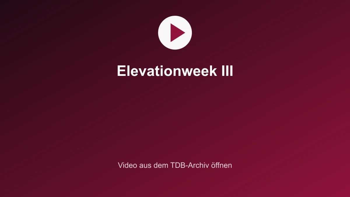 Video zu Elevationweek III